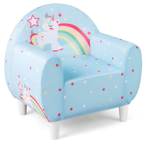 HONEY JOY Kids Sofa, Toddler Upholstered Armchair