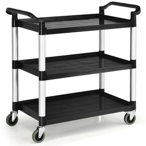 Giantex 3-Tier Rolling Utility Cart, Heavy Duty Food Service Cart