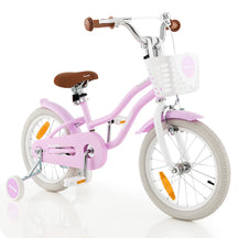 Kids Bike, 14 16 18 Inch Boys Girls Bike for 3-8 Years w/Training Wheels