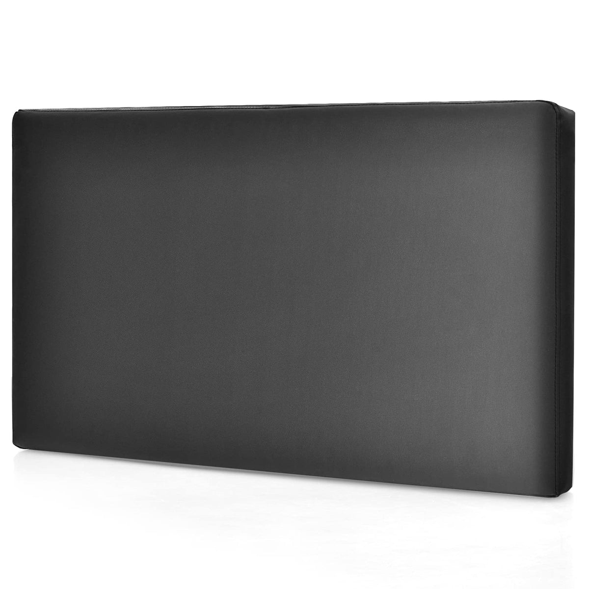 Giantex Wall-Mounted Headboard, Modern PU Leather Upholstered Headboard