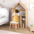 Hikidspace Kids House-Shaped Table and Chair Set