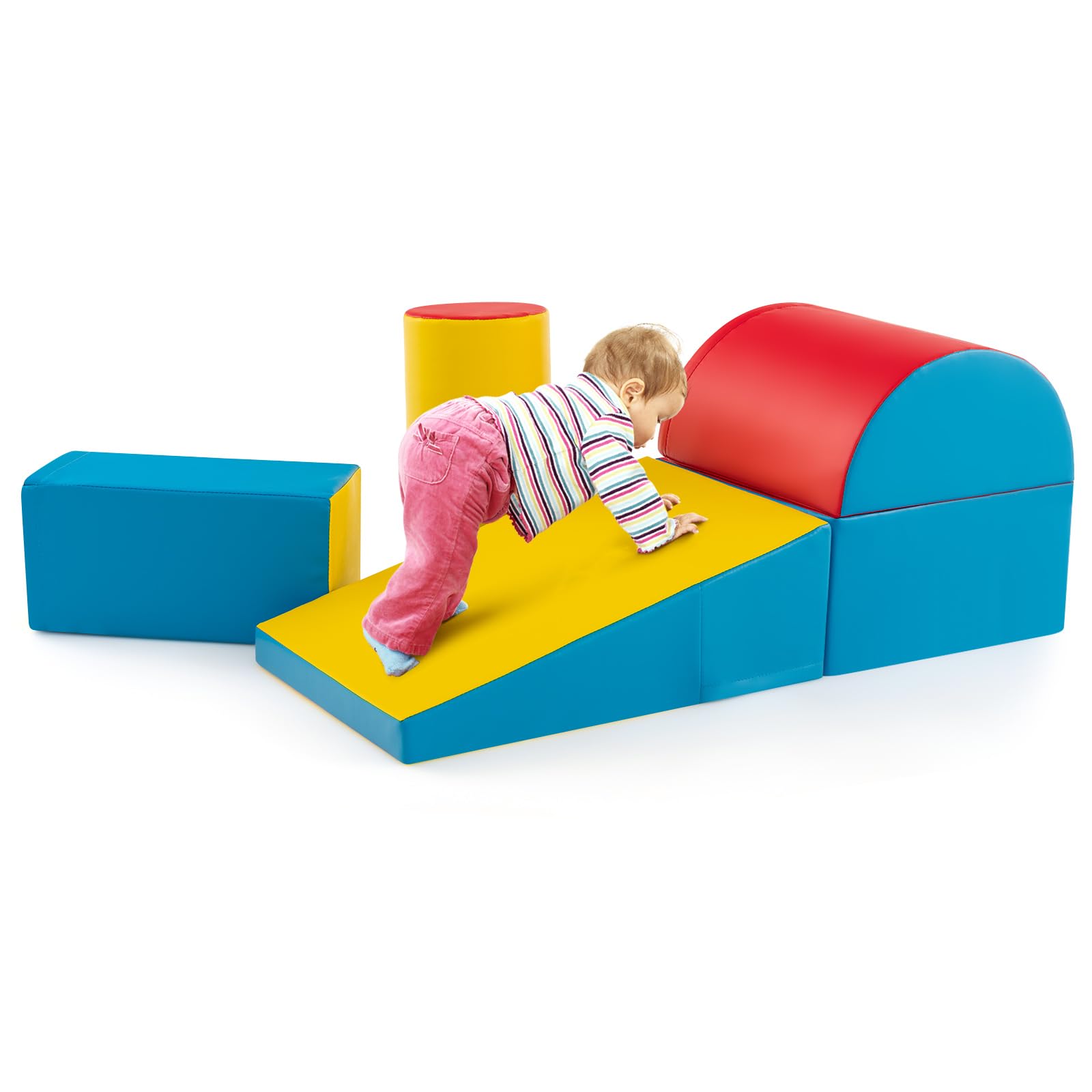 5-Piece Kids Climb & Crawl Activity Playset