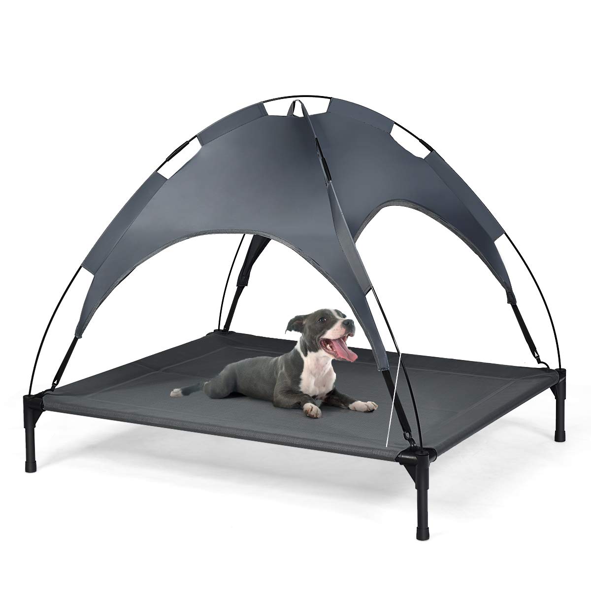 Waterproof & UV Protection Cooling Bed Tent for Pet Indoor and Outdoor Use (105 cm X 86 cm X 87 cm (L X W X H))