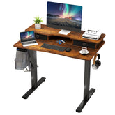 Electric Standing Desk Height Adjustable Stand Up Desk Home Office Computer Desk