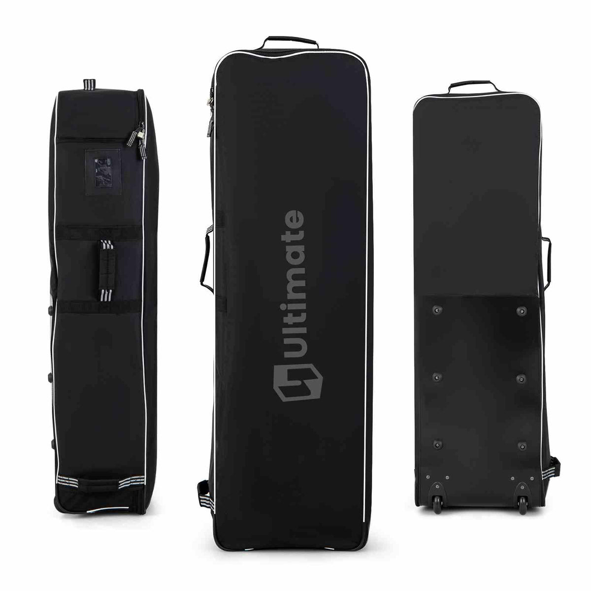 Heavy-Duty 600D Oxford Wear Resistant, Waterproof & Foldable Golf Bag w/ Wheels