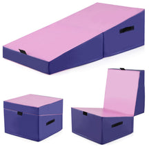 Gymnastics Tumbling Mat with EPE Foam and Non-slip PVC Leather