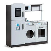 Pretend Play Toy Set with Washing Machine for Age 3+