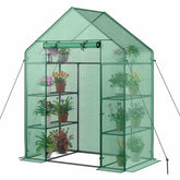 194cm Garden Greenhouse 3-Tier Waterproof Anti-UV Tarpaulin for Flower