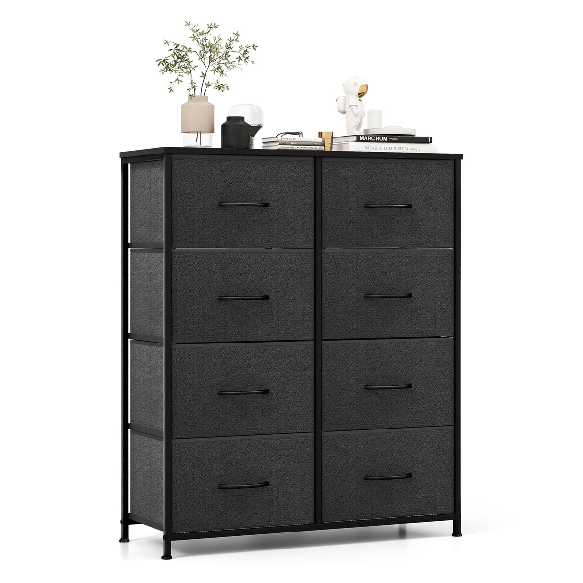 Fabric Dresser for Bedroom, Clothes Storage Organizer with 8 Drawers