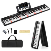 HONEY JOY 88 Keys Foldable Piano Keyboard