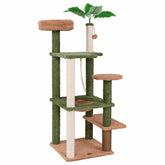 1.5m Multi-Level Cat Tree for Indoor Cats, Cute Cat Tower