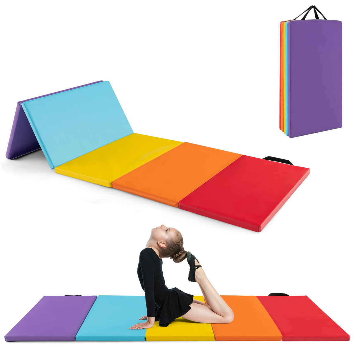 5-Panel Folding Gymnastics Mat