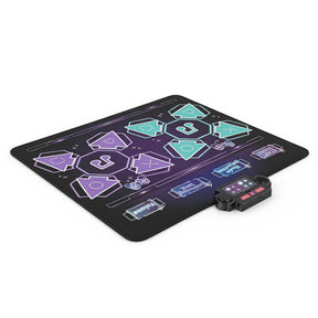 Kids Dance Mat, Electronic Playmat w/4 Modes & 3 LED Speeds 