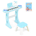 Hikidspace 37-Key Kids Piano Keyboard Toy, Toddler Electronic Piano w/ Music Score, Music Stand, Microphone,