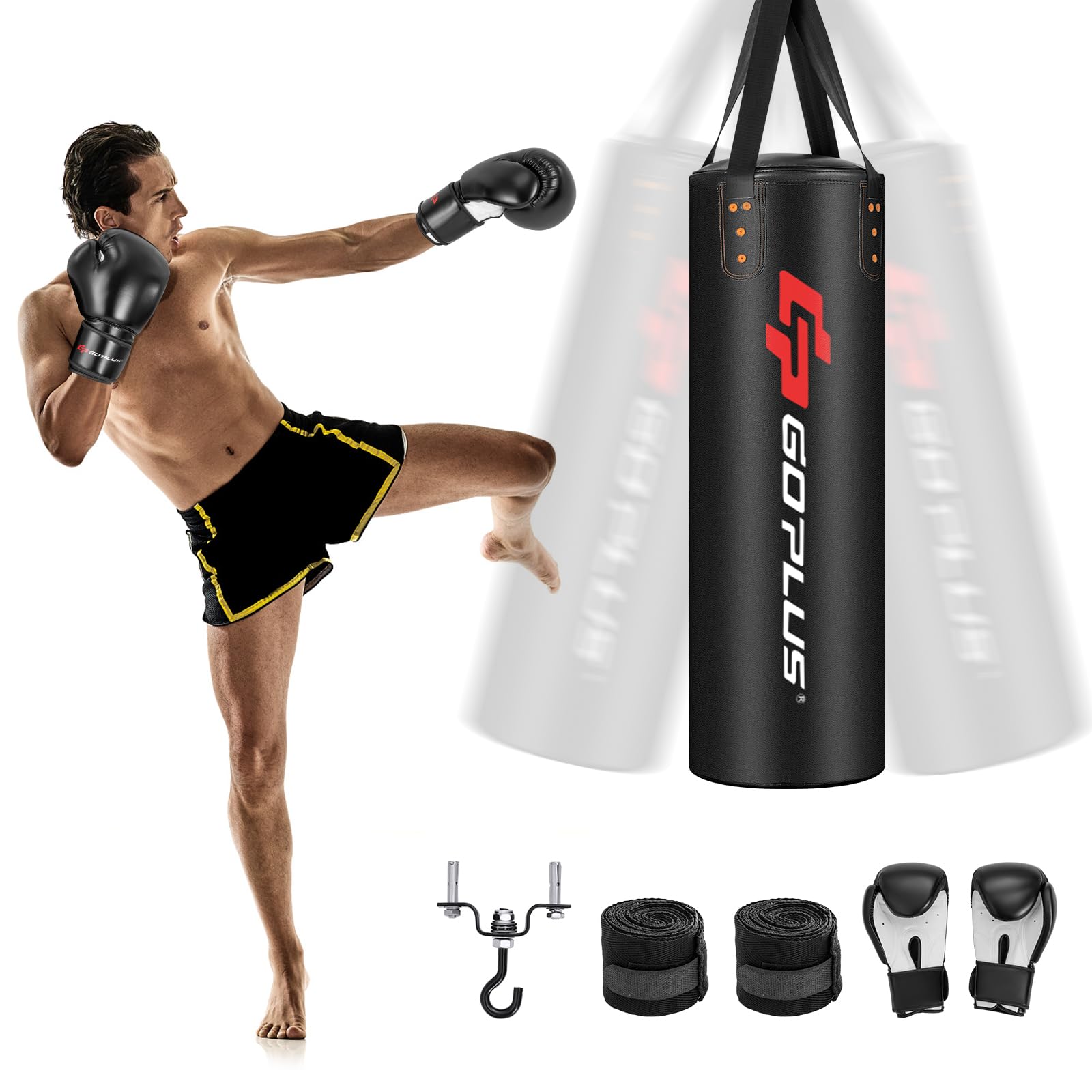 4pcs Hanging Punching Bag Set