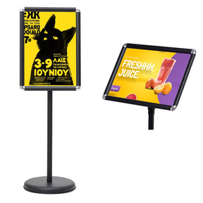 Giantex Floor Poster Stand Stand Height Adjustable