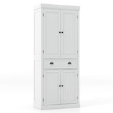 183.5CM Kitchen Pantry Storage Cabinet, Tall Freestanding Cupboard