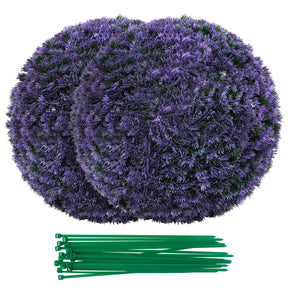 2 PCS 38 CM Artificial Plant Boxwood Topiary Ball