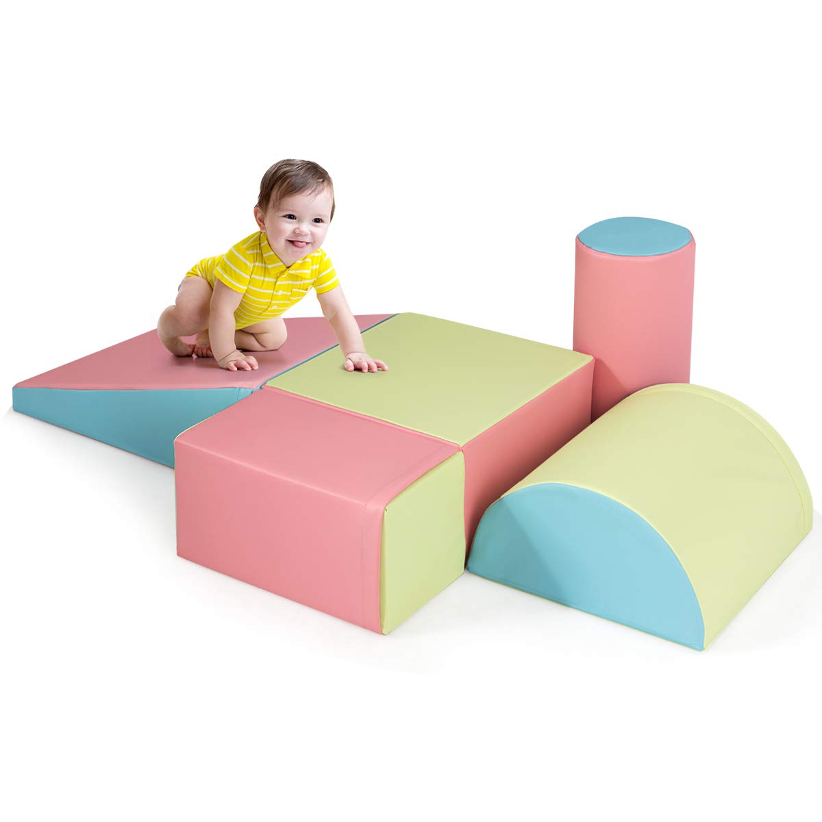 5-Piece Kids Climb & Crawl Activity Playset