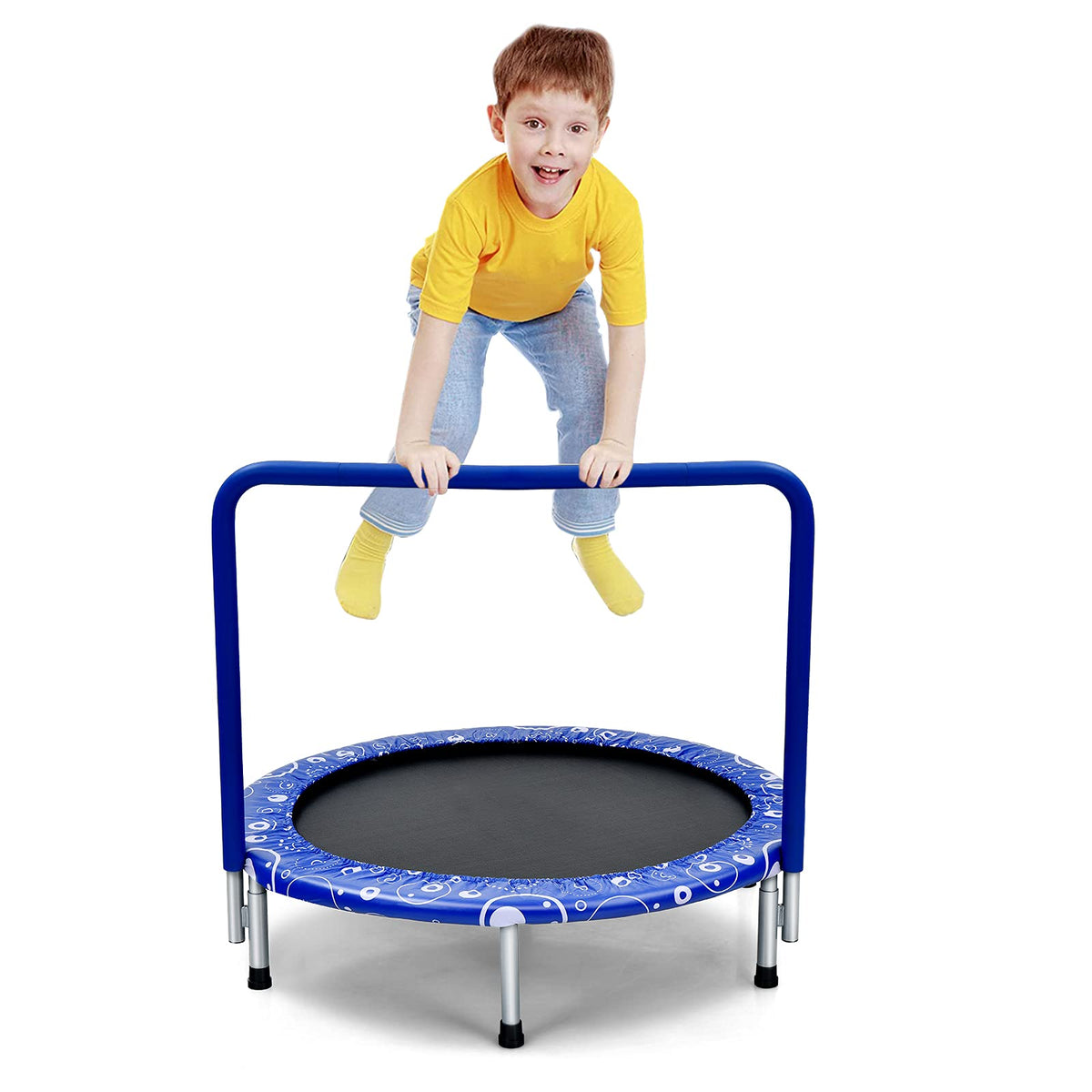 HONEY JOY 36” Kids Trampoline, Foldable Toddler Trampoline for Indoor and Outdoor