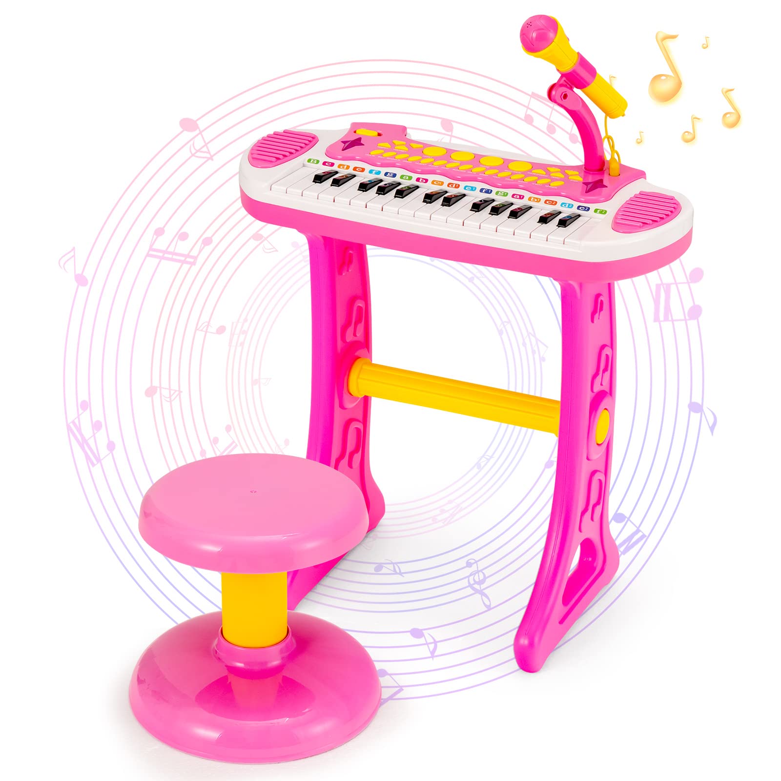 HONEY JOY 31-Key Electronic Keyboard Piano