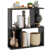 3-Tier Bookshelf, Display Shelf for Small Space