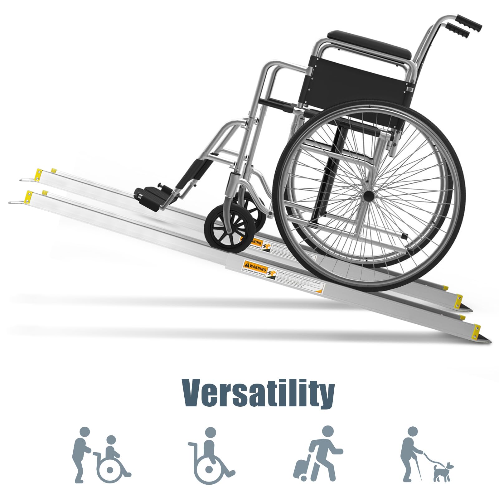 Telescopic Wheelchair Ramp 122/183/213.5CM