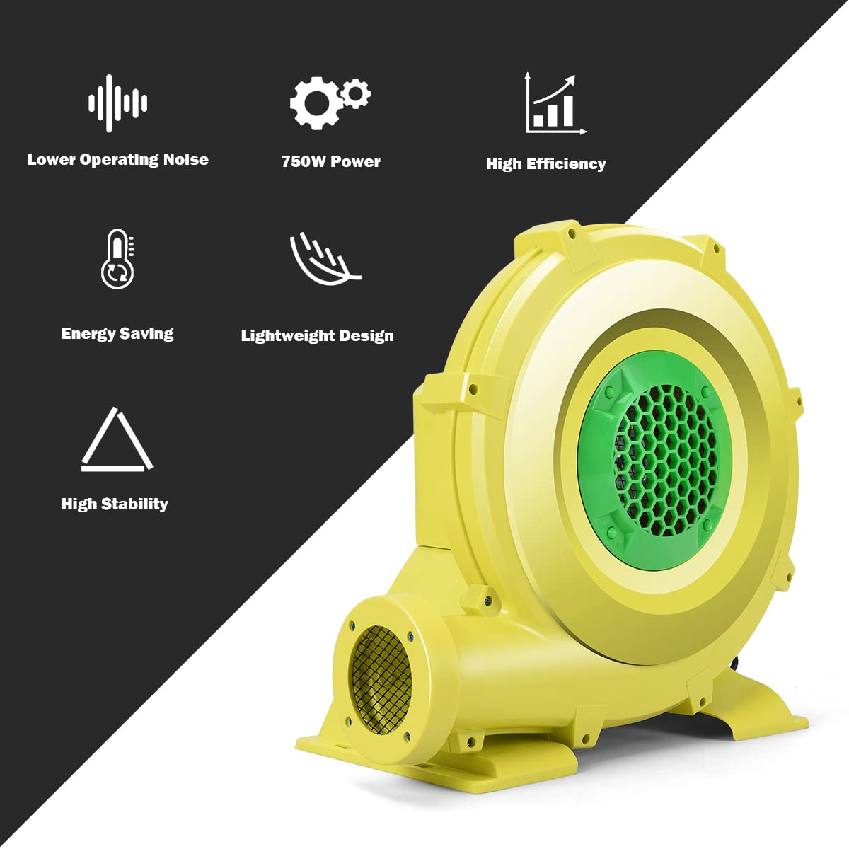 Giantex 450W/680W/750W Electric Air Blower Pump Fan