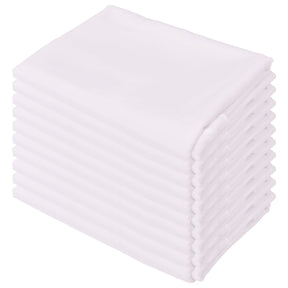 Giantex 10 Pcs Round White Tablecloth 230 cm