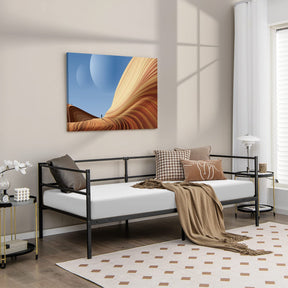 Giantex Metal Daybed Frame Twin Size, Modern Sofa Bed