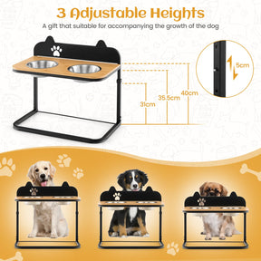 Elevated Dog Bowls, Metal Raised Dog Bowl Stand