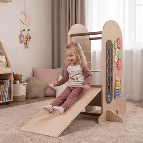 Learning Tower Toddler Tower, Kids Step Stool with Adjustable Height, Chalkboard & Slide