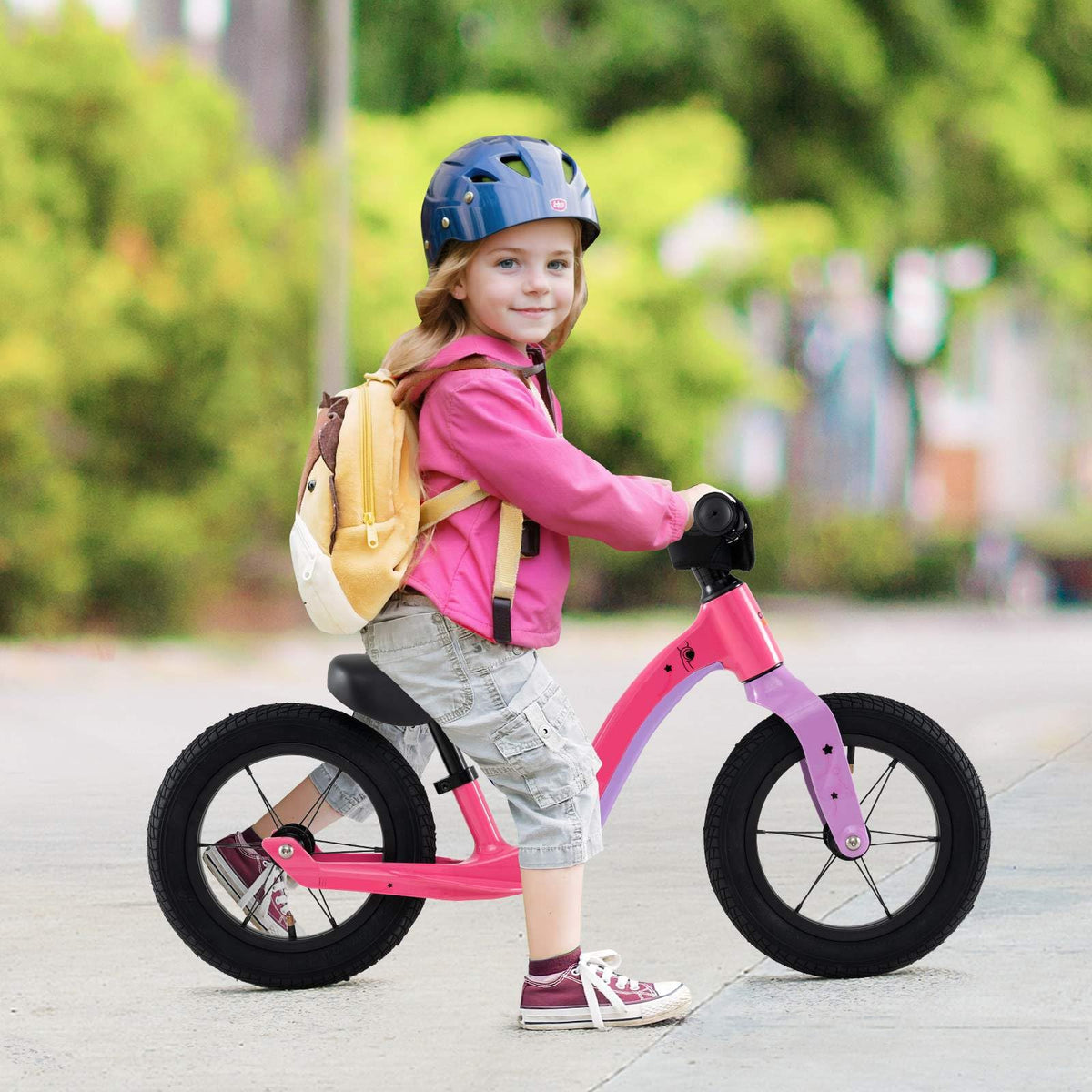 12-Inch Magnesium Alloy Frame Toddler Bike w/Adjustable Seat