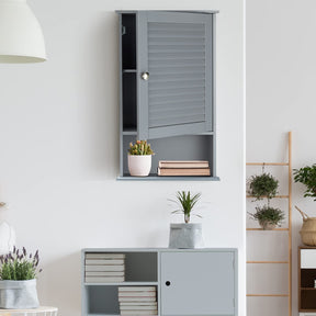 Giantex Bathroom Wall Cabinet, Large Capacity Storage Cupboard