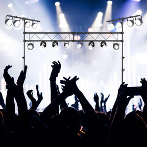 Giantex 4m Lighting Truss System, Heavy Duty Metal Lighting Stand with Adjustable Height