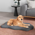 Hikidspace Dog Bed for Large Dogs, Orthopedic Dog Bed with Memory Foam Support, Waterproof Dog Crate Mat with Removable Cover