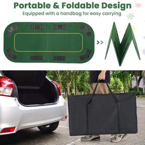 201 x 90 CM 8-Player Foldable Poker Table Top