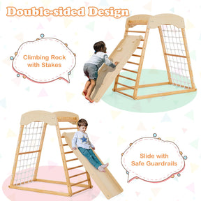 HONEY JOY 6-in-1 Indoor Jungle Gym Climber