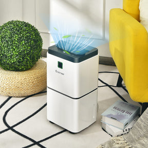 12L 140㎡ Dehumidifier with 3 Modes and 12H Timer and LED Indicator