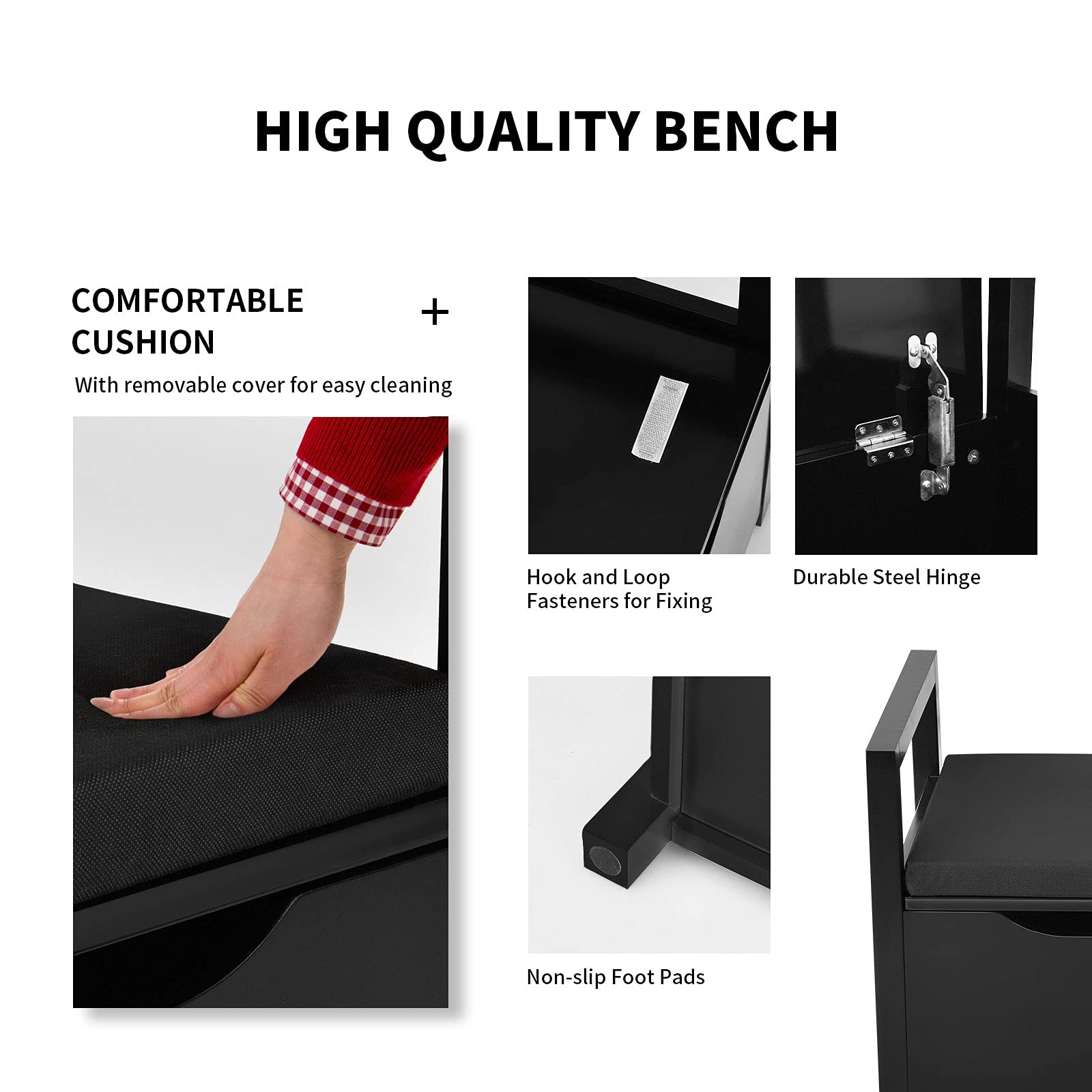 Giantex Shoe Changing Bench, Entryway Shoe Storage Bench