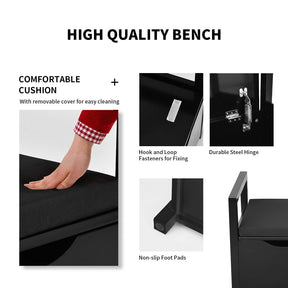 Giantex Shoe Changing Bench, Entryway Shoe Storage Bench