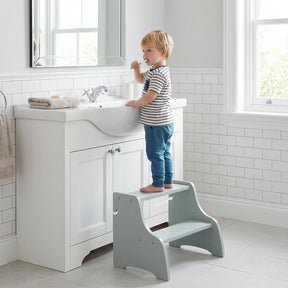 Foldable Toddler Tower with 3 Using Modes Step Stool, Standing Kitchen Tower w/ 2-Step Stool
