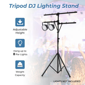 Giantex Audio Mobile DJ Light Stand, LED Light Stand
