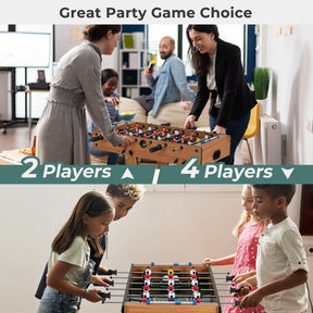 Giantex Folding Foosball Table, 27in Football Table