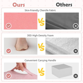 6-Piece Baby Climbing Blocks Kids Indoor Soft Play Structure