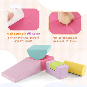 6PCS Kids Crawl & Climb Foam Play Set