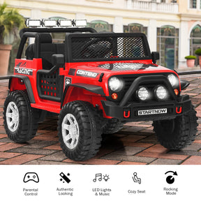 12V Kids Ride-On Car, Electric Children Ride-On Truck w/Remote Control