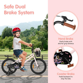 HONEY JOY 14 16 18 Inch Kids Bicycle for 3-8 Years Old