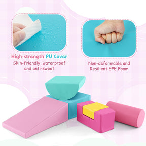 6PCS Kids Crawl & Climb Foam Play Set