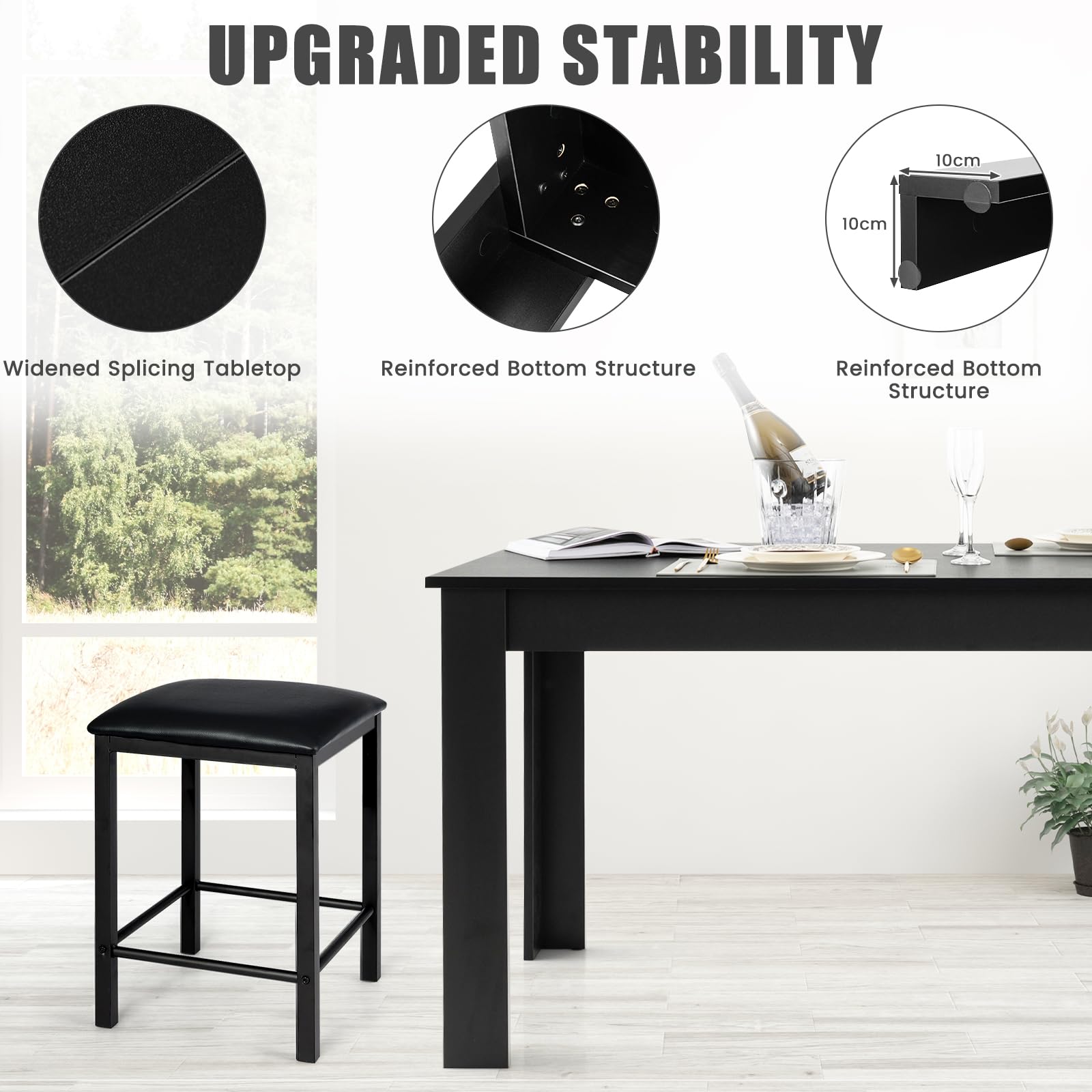 Giantex 160 CM Dining Table